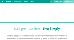 Desktop Screenshot of livesimply.co.nz